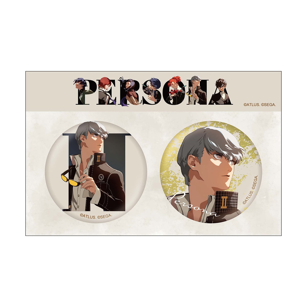 [PREORDER] Persona 30th Anniversary Protagonists Can Badge Sets