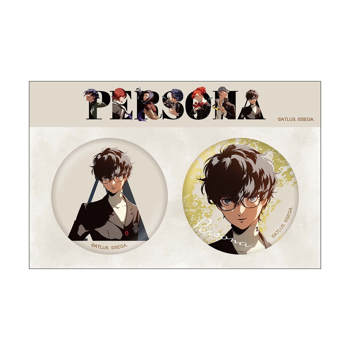 [PREORDER] Persona 30th Anniversary Protagonists Can Badge Sets