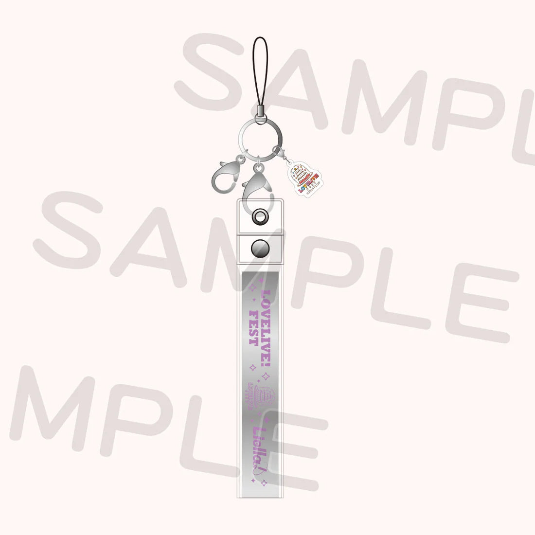 [PREORDER] Love Live 15th Anniversary LoveLive! Fest Silver Tape Keychains