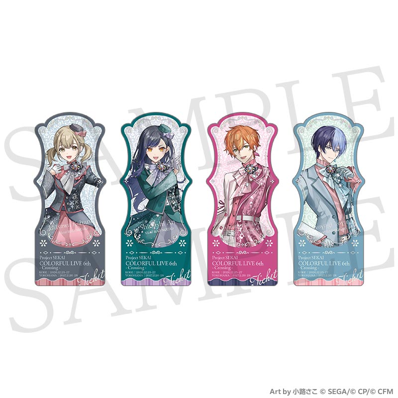[PREORDER] Project Sekai 6th Live Crossing Ticket-style Cards - Vivid BAD SQUAD