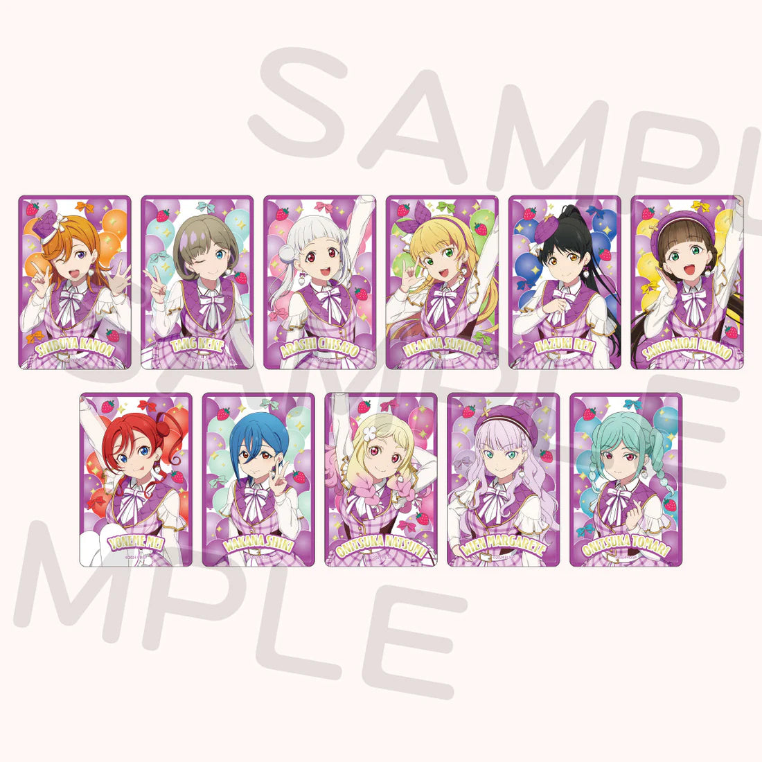 [PREORDER] Love Live 15th Anniversary LoveLive! Fest Foil-Stamped Clear Card Blind Packs