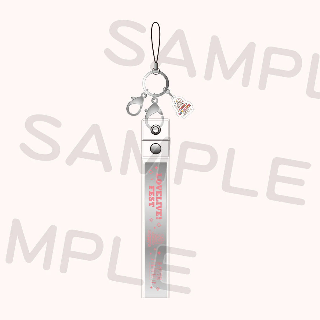 [PREORDER] Love Live 15th Anniversary LoveLive! Fest Silver Tape Keychains