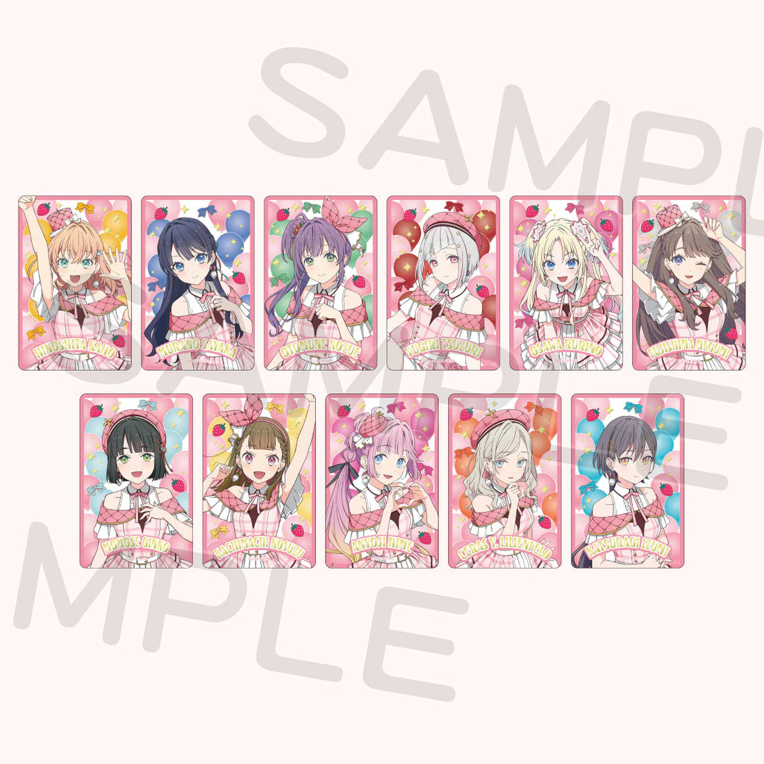 [PREORDER] Love Live 15th Anniversary LoveLive! Fest Foil-Stamped Clear Card Blind Packs
