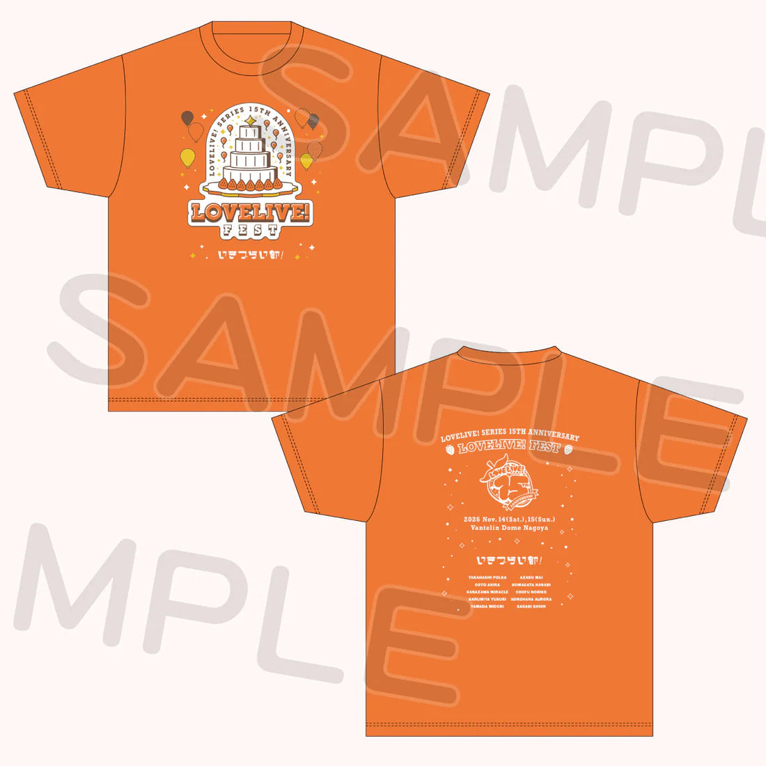 [PREORDER] Love Live 15th Anniversary LoveLive! Fest T-Shirt