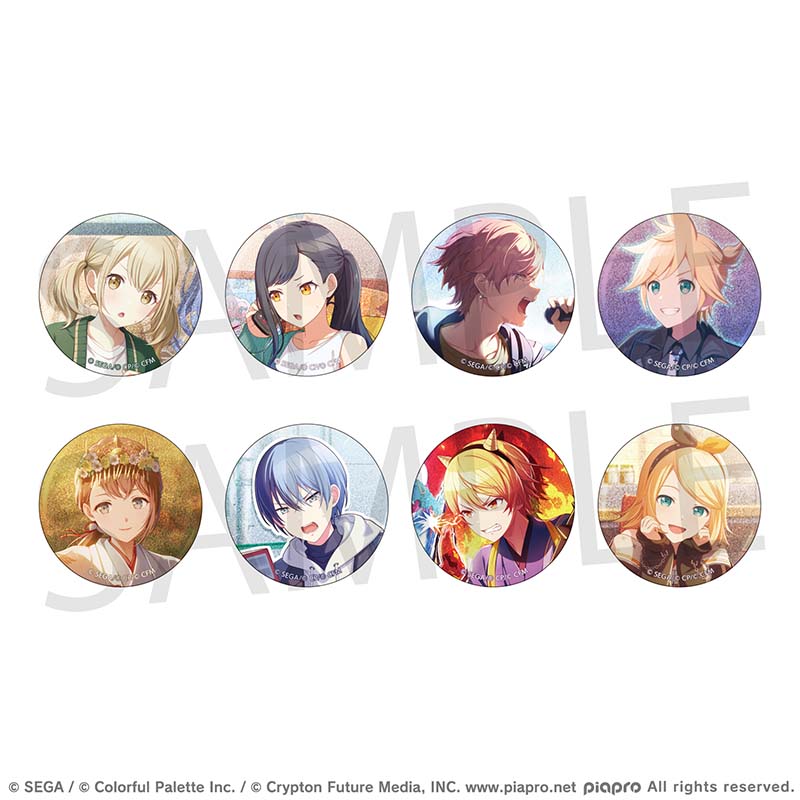 [PREORDER] Project Sekai Glitter Can Badge Illustration Collection vol. 59 B