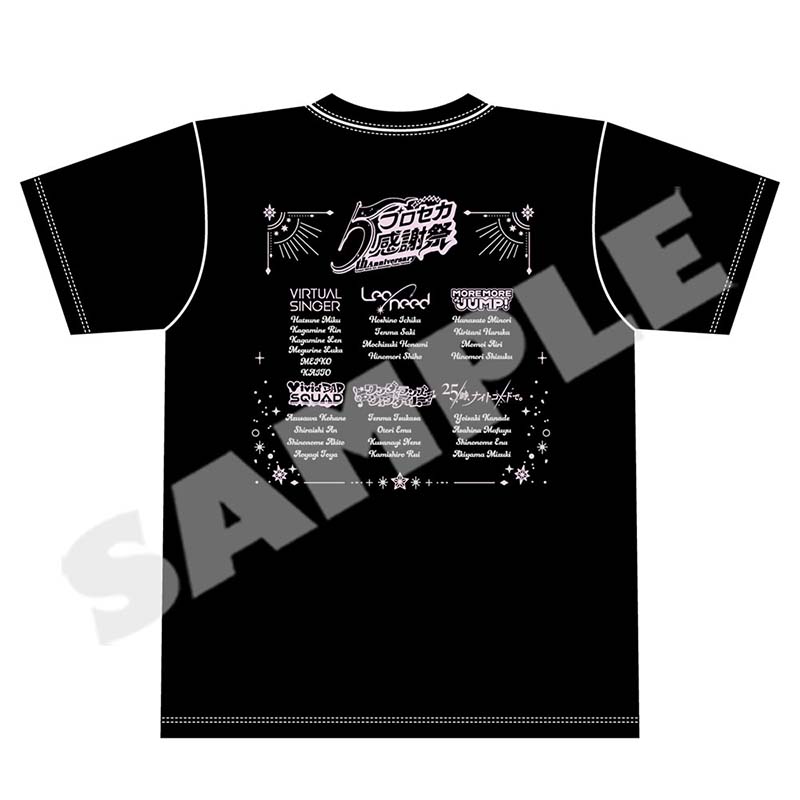 [PREORDER] Project Sekai 5th Anniversary Thanksgiving T-Shirt