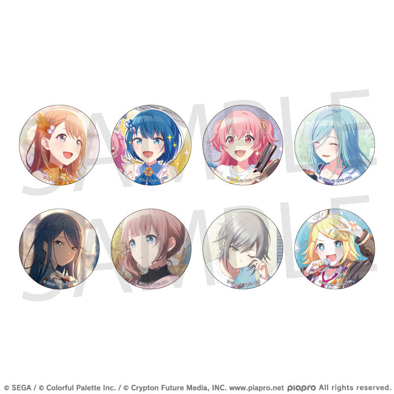 [PREORDER] Project Sekai Glitter Can Badge Illustration Collection vol. 55 B