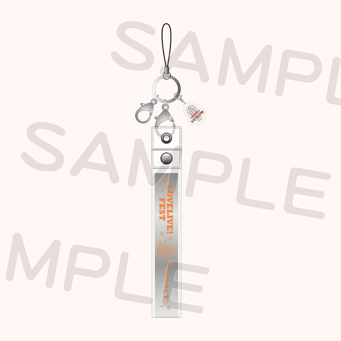 [PREORDER] Love Live 15th Anniversary LoveLive! Fest Silver Tape Keychains