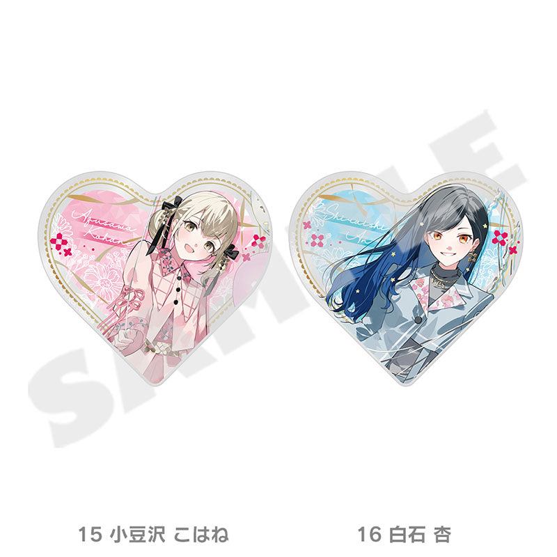 [PREORDER] Project Sekai 4th Anniversary Thanksgiving Heart Acrylic Blocks