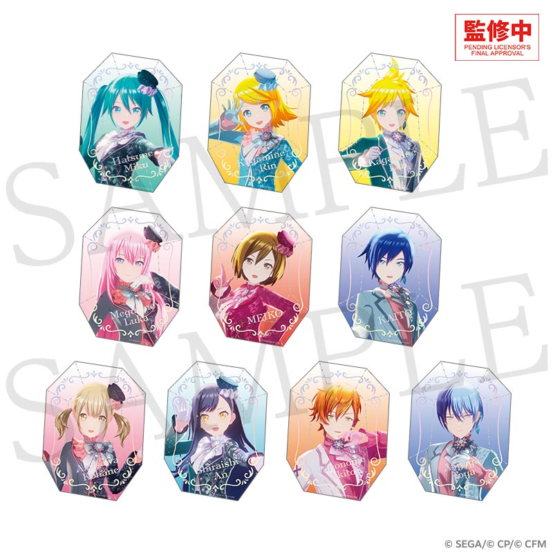 [PREORDER] Project Sekai 6th Live Crossing 3D Visual Collection Cards Blind Bags Set A