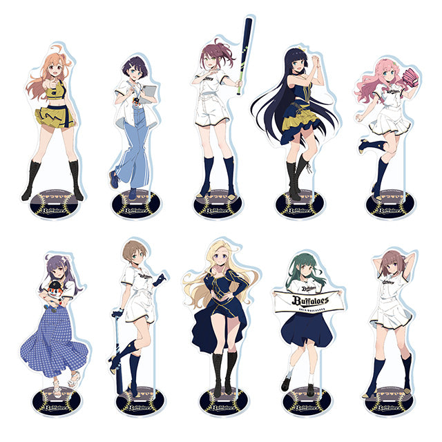 [PREORDER] Ikizu x Buffaloes Love Live Pacific League Acrylic Stands