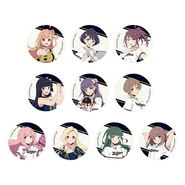 [PREORDER] Ikizu x Buffaloes Love Live Pacific League Random Can Badges