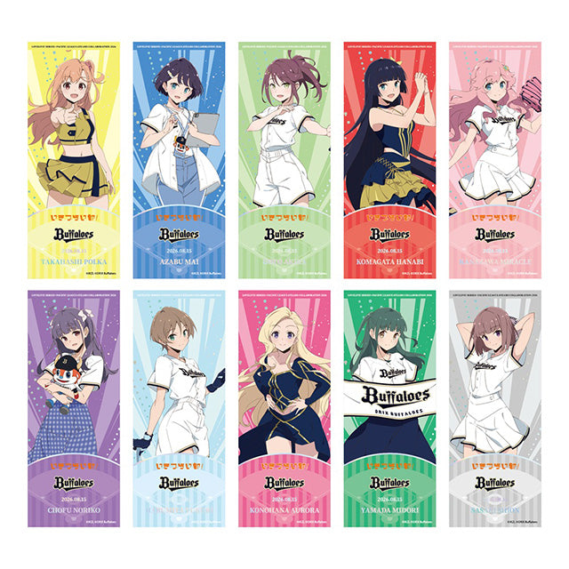 [PREORDER] Ikizu x Buffaloes Love Live Pacific League Random Ticket-Style Cards