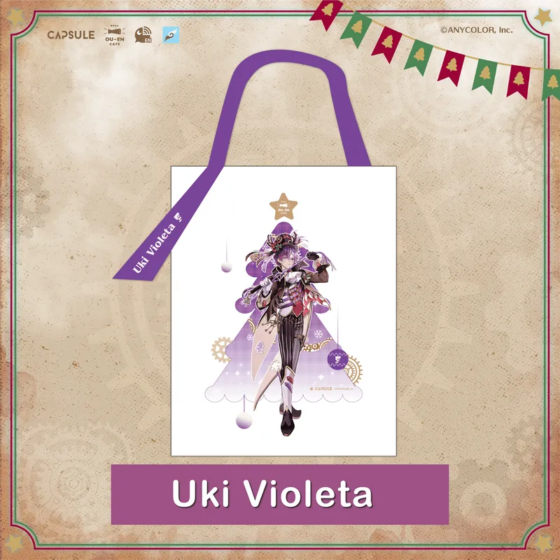 [PREORDER] Nijisanji EN x OU-EN CAFE Tote Bag