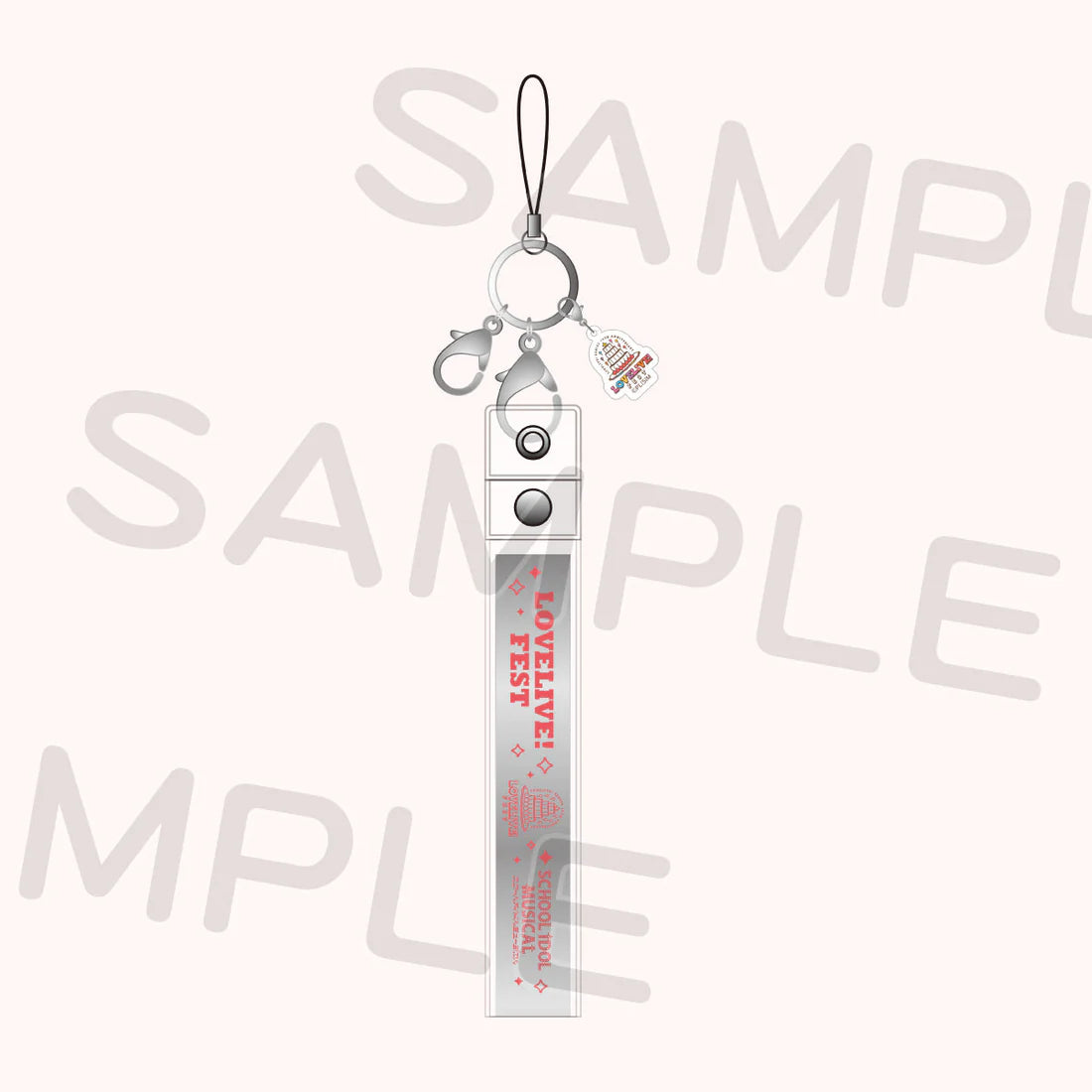 [PREORDER] Love Live 15th Anniversary LoveLive! Fest Silver Tape Keychains