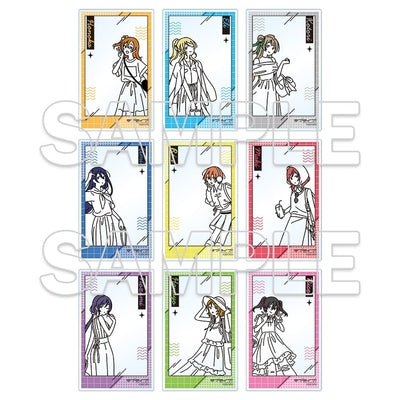 [PREORDER] u's Love Live Strolling in the Seasons Acrylic Card Blind Bags