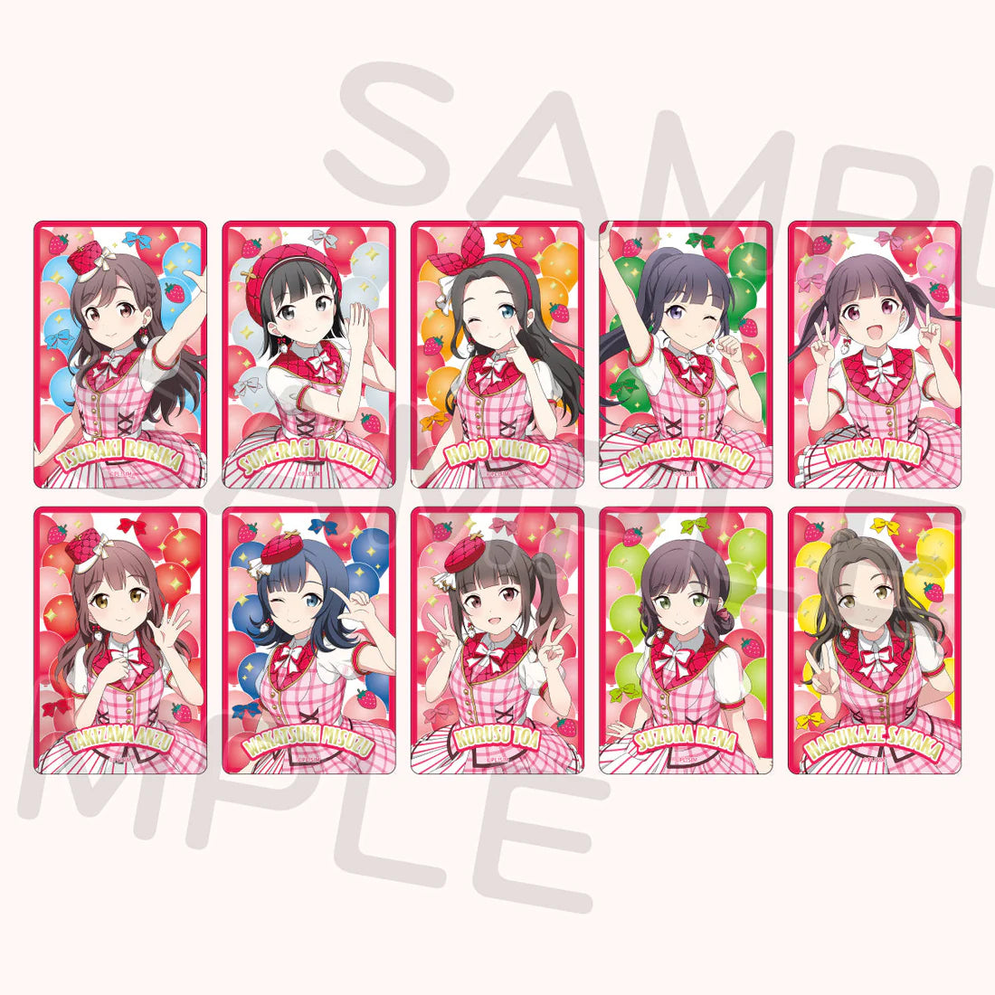[PREORDER] Love Live 15th Anniversary LoveLive! Fest Foil-Stamped Clear Card Blind Packs