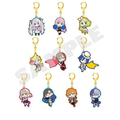 [PREORDER] Project Sekai 6th Anniversary Thanksgiving Chibi Rubber Keychains Set A