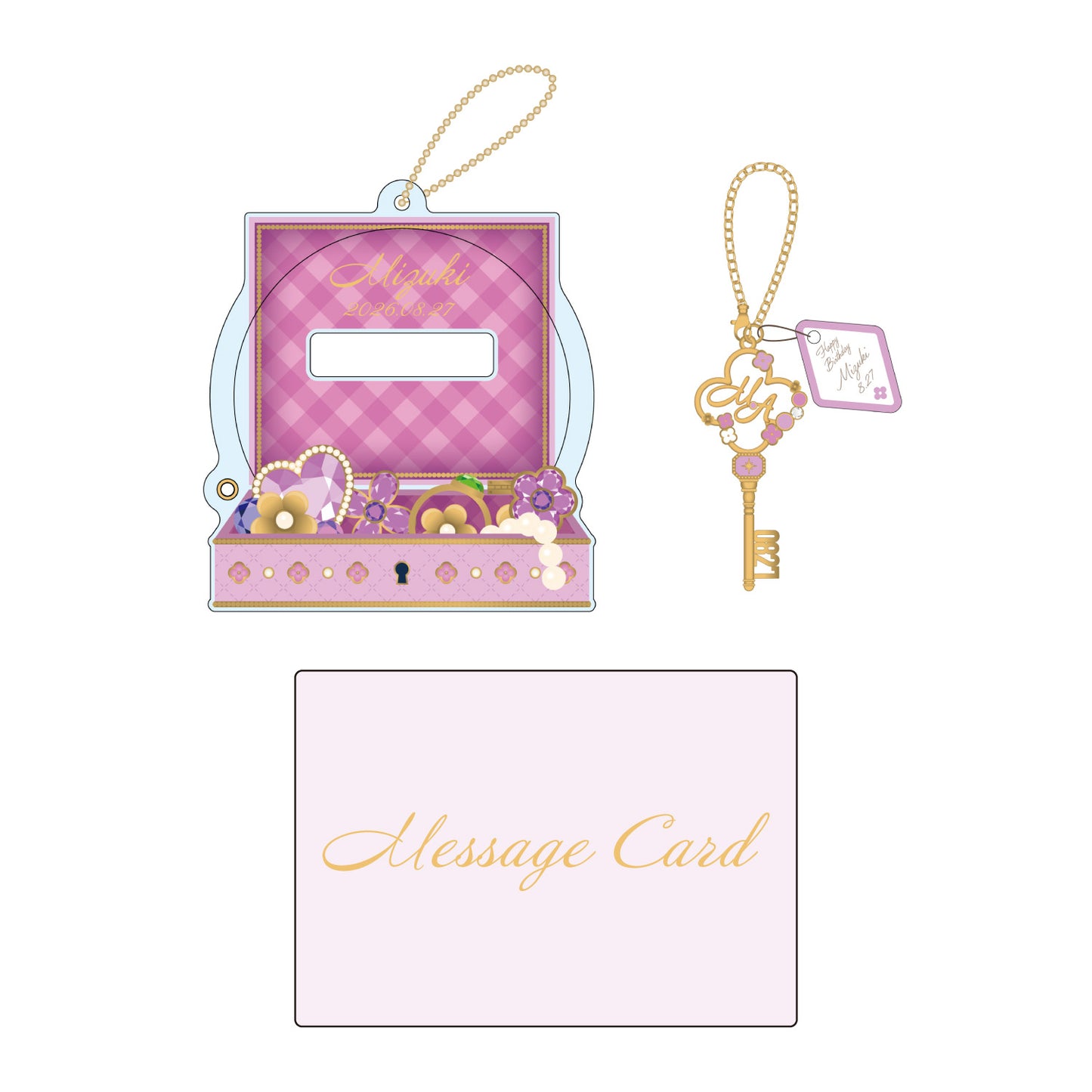 [PREORDER] Mizuki Akiyama Project Sekai Birthday Gift Series 2025 Flower Celebration Gift Set