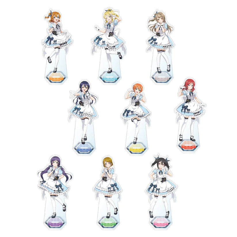 [PREORDER] u's Love Live GiGO Collaboration Cafe Alice in Wonderland Acrylic Stands