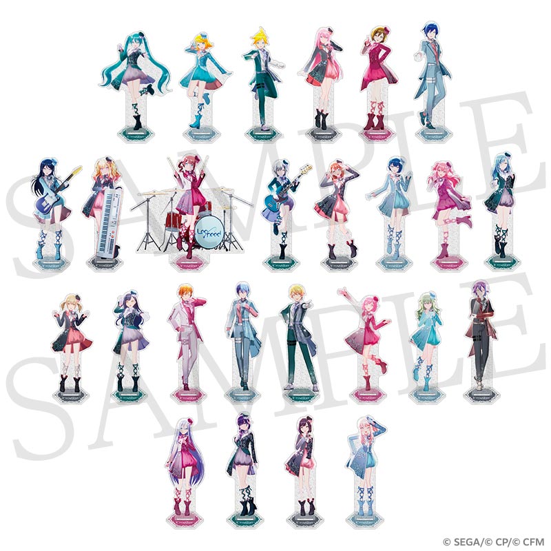 [PREORDER] Project Sekai 6th Live Crossing 3D Model Style Acrylic Stands