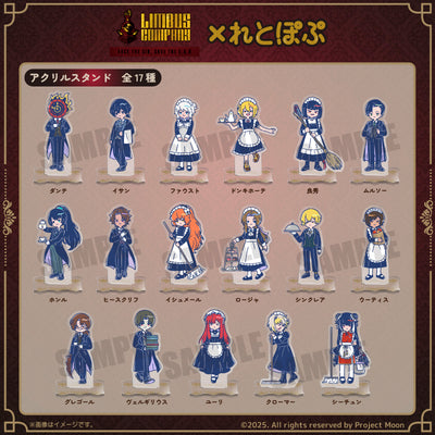 [PREORDER] Limbus Company Retro Pop Acrylic Stands