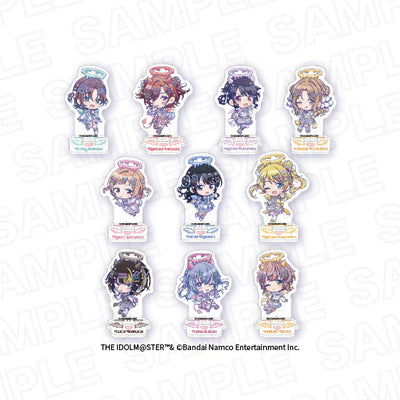 [PREORDER] Idolmaster Shiny Colors x Karaoke no Tetsujin Angel & Devil ver. Chibi Acrylic Stands