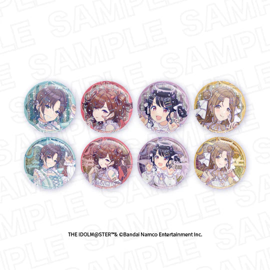[PREORDER] Idolmaster Shiny Colors x Karaoke no Tetsujin Angel & Devil ver. Glitter Can Badges