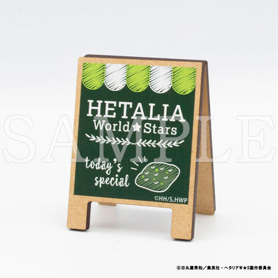 [PREORDER] Hetalia World Stars Bakery Style Wooden Memo Stands