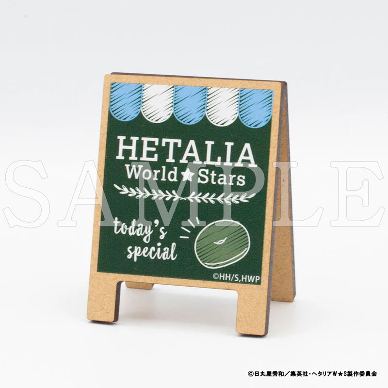 [PREORDER] Hetalia World Stars Bakery Style Wooden Memo Stands