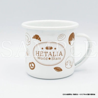 [PREORDER] Hetalia World Stars Bakery Style Enamel Mug