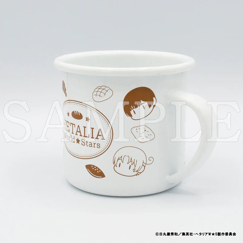 [PREORDER] Hetalia World Stars Bakery Style Enamel Mug