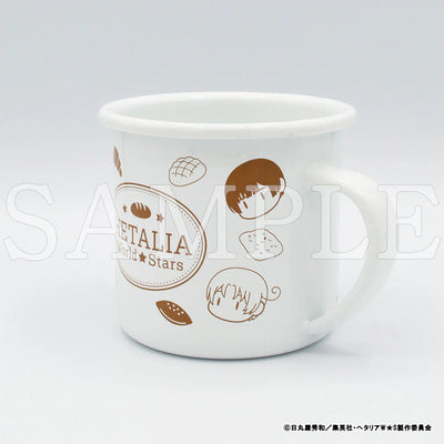[PREORDER] Hetalia World Stars Bakery Style Enamel Mug