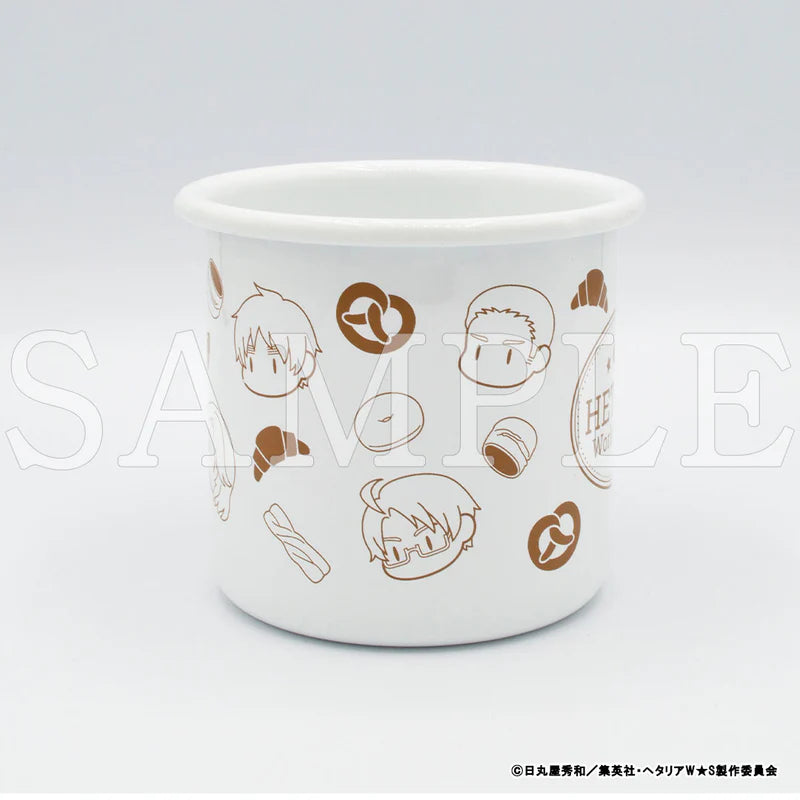 [PREORDER] Hetalia World Stars Bakery Style Enamel Mug