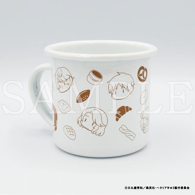 [PREORDER] Hetalia World Stars Bakery Style Enamel Mug