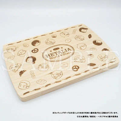 [PREORDER] Hetalia World Stars Bakery Style Cutting Board