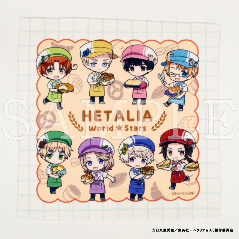 [PREORDER] Hetalia World Stars Bakery Style Hand Towel