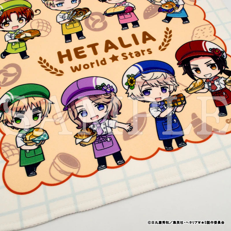 [PREORDER] Hetalia World Stars Bakery Style Hand Towel