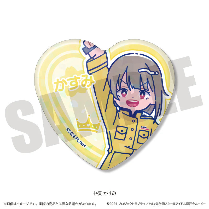 [PREORDER] Love Live Nijigasaki New Toro series Heart Can Badges