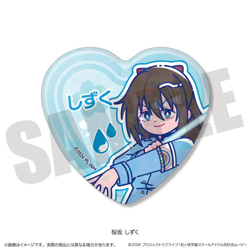 [PREORDER] Love Live Nijigasaki New Toro series Heart Can Badges