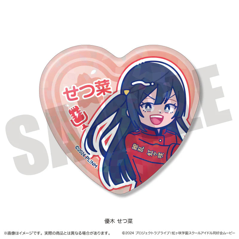 [PREORDER] Love Live Nijigasaki New Toro series Heart Can Badges