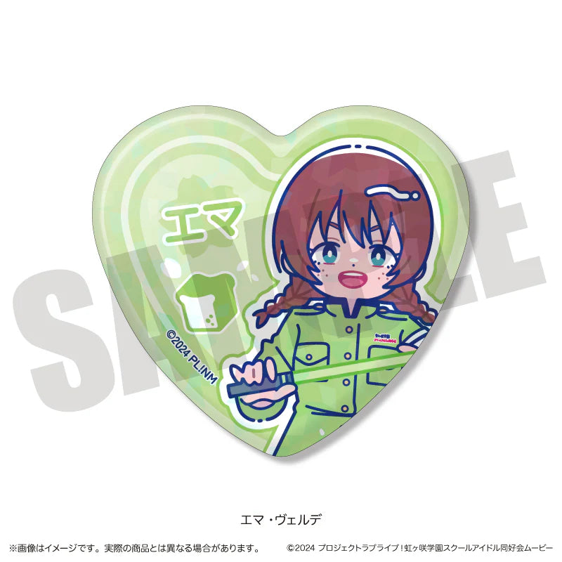 [PREORDER] Love Live Nijigasaki New Toro series Heart Can Badges