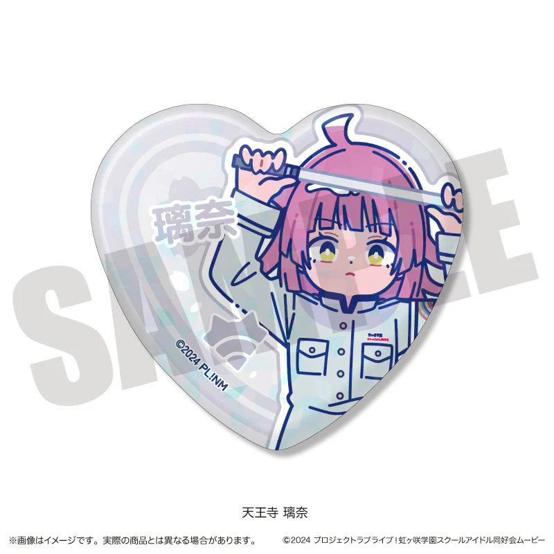 [PREORDER] Love Live Nijigasaki New Toro series Heart Can Badges