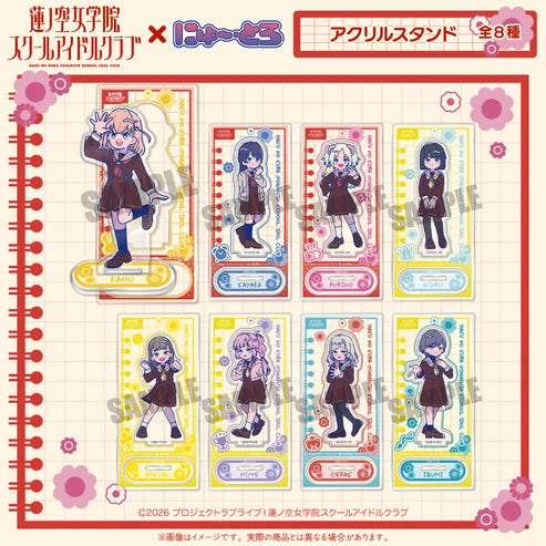 [PREORDER] Hasunosora Love Live New Toro Acrylic Stands