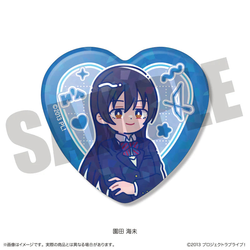 [PREORDER] u's Love Live x New Toro Heart Can Badges