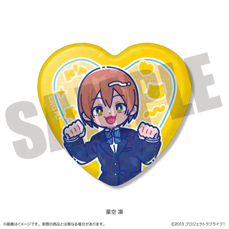 [PREORDER] u's Love Live x New Toro Heart Can Badges