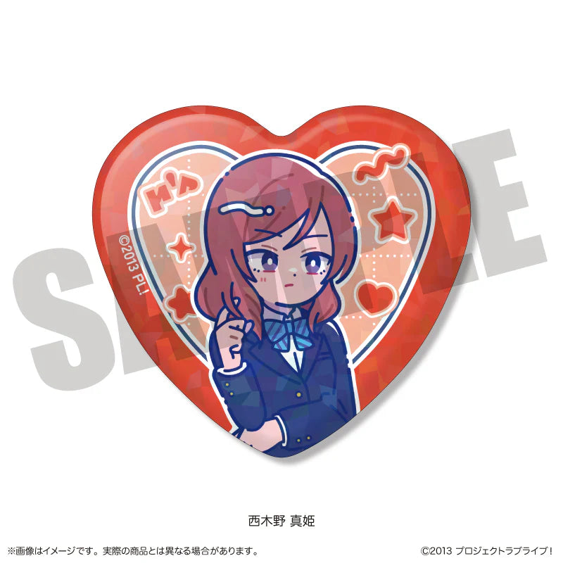 [PREORDER] u's Love Live x New Toro Heart Can Badges