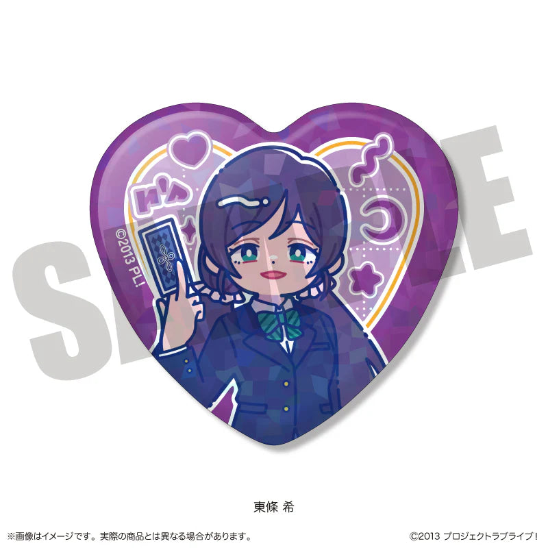 [PREORDER] u's Love Live x New Toro Heart Can Badges