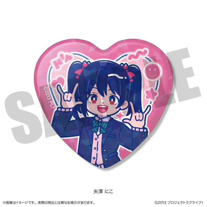 [PREORDER] u's Love Live x New Toro Heart Can Badges