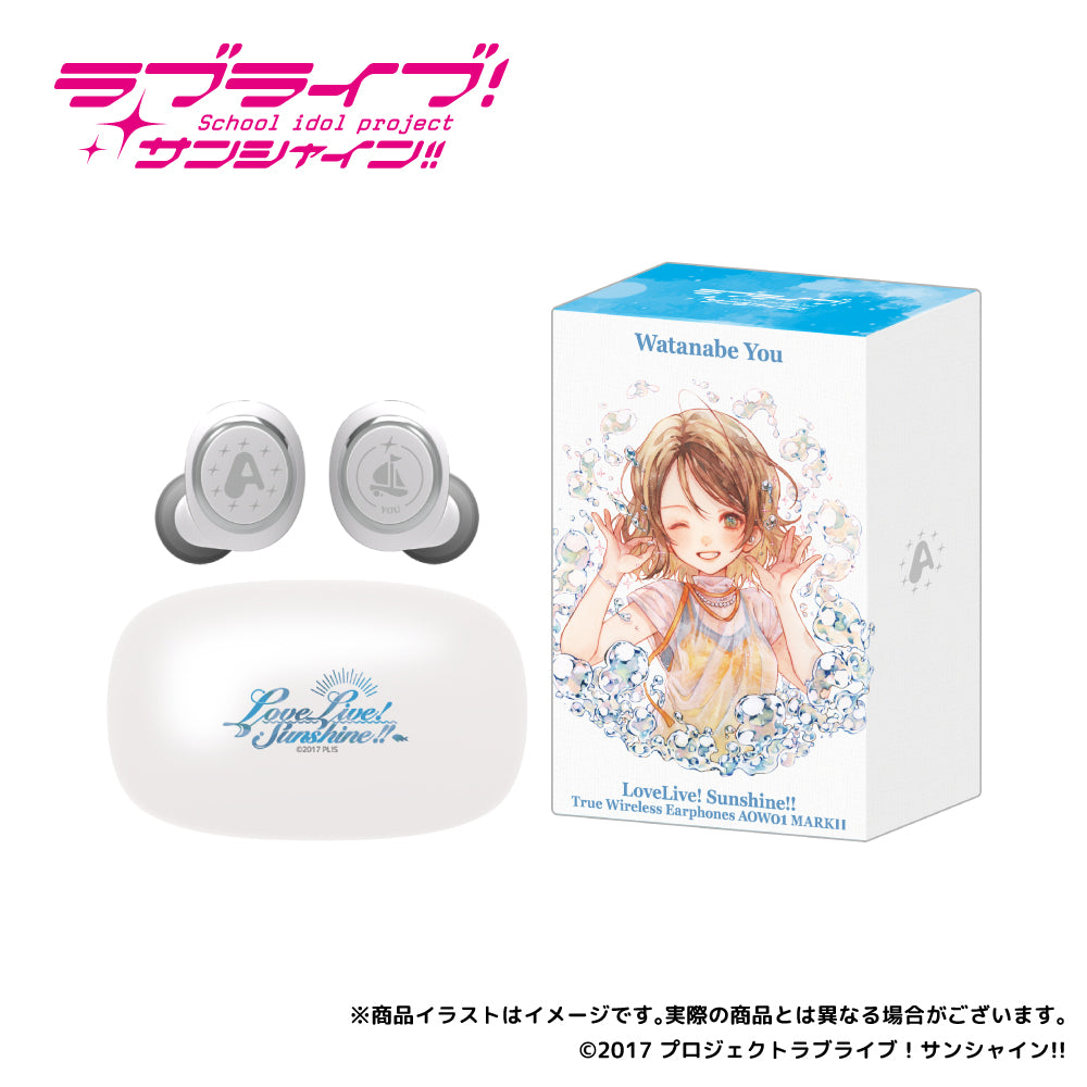 [PREORDER] Aqours Love Live x Onkyo Wireless Earphones AOW01 MARK II